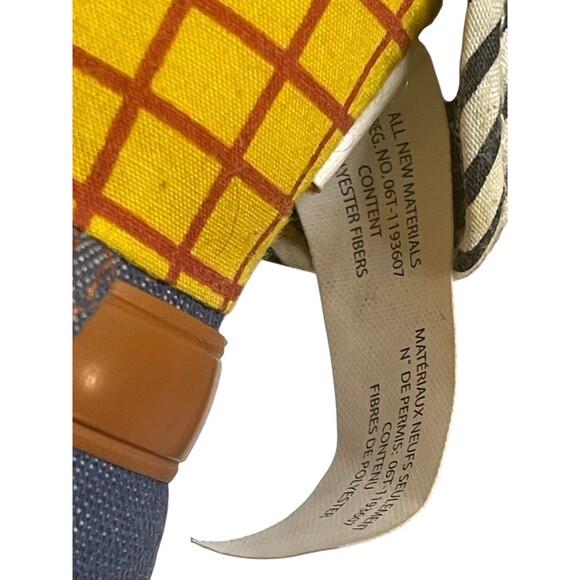 Disney Store Pixar Toy Story Talking Woody Pull String Doll 15" Working - Picture 7 of 16